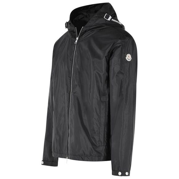 Moncler 'Remoray' Black Polyamide Hooded Windbreaker Men - Picture 2 of 3